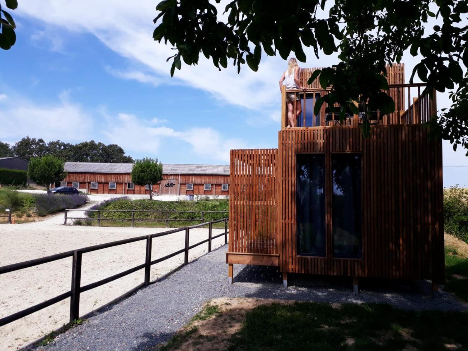 Manege De La Chapiniere - Dadaloge Tiny-House Châteauvieux Exterior foto